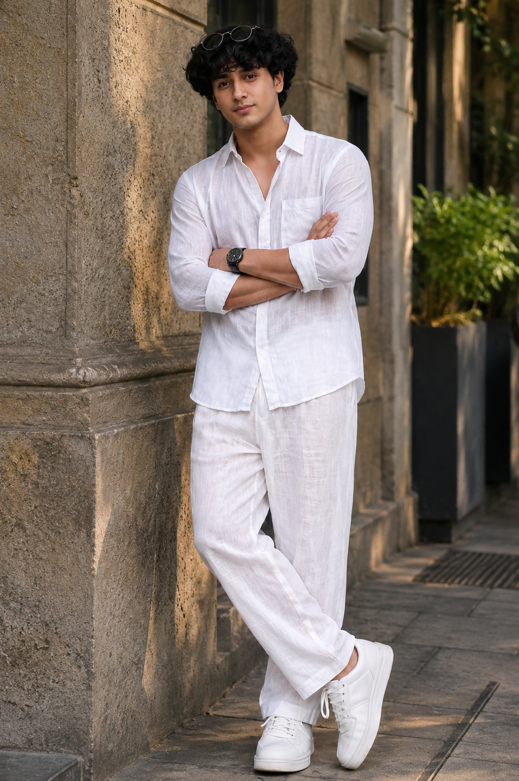 Premium Men's Linen Ensemble