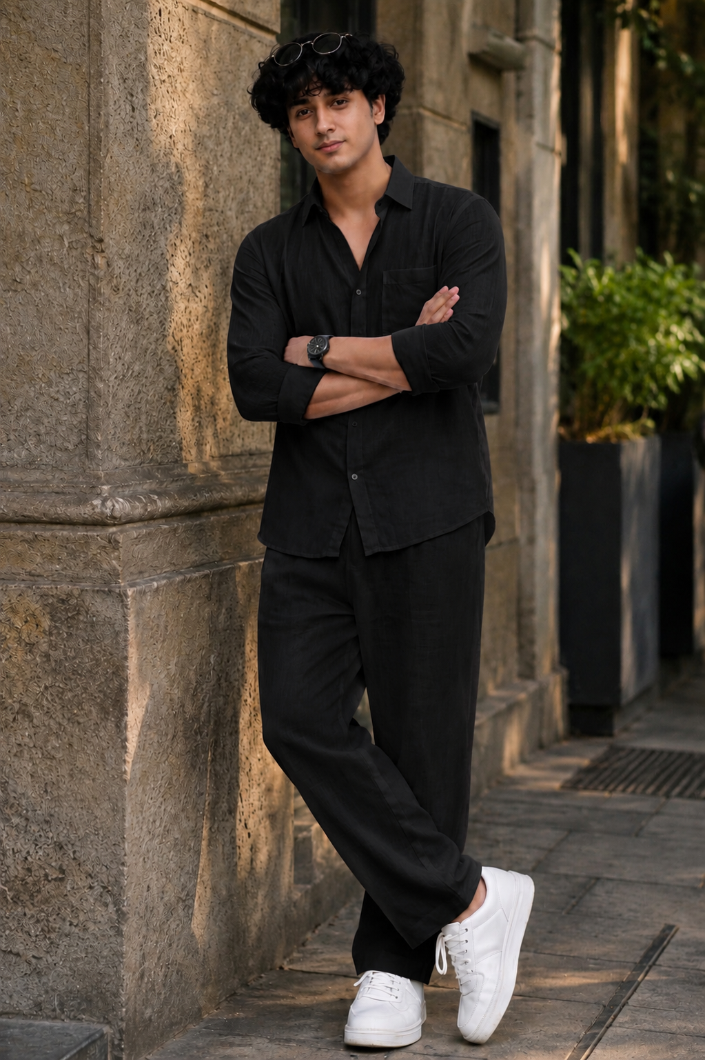 Premium Men's Linen Ensemble
