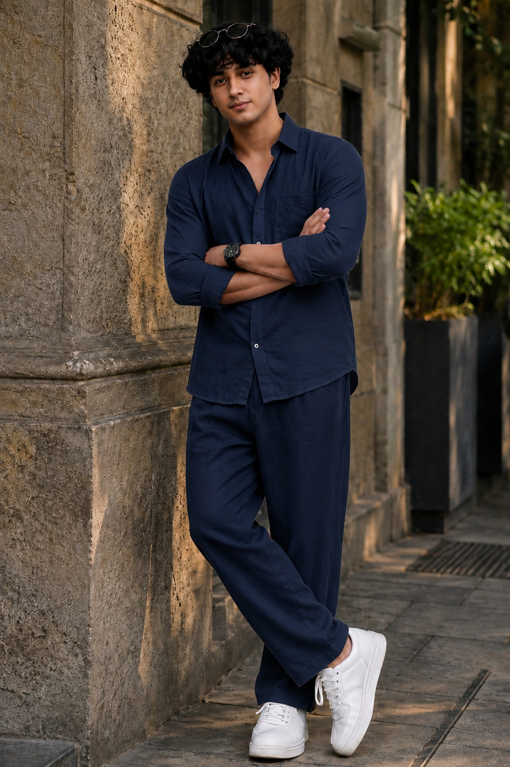 Premium Men's Linen Ensemble