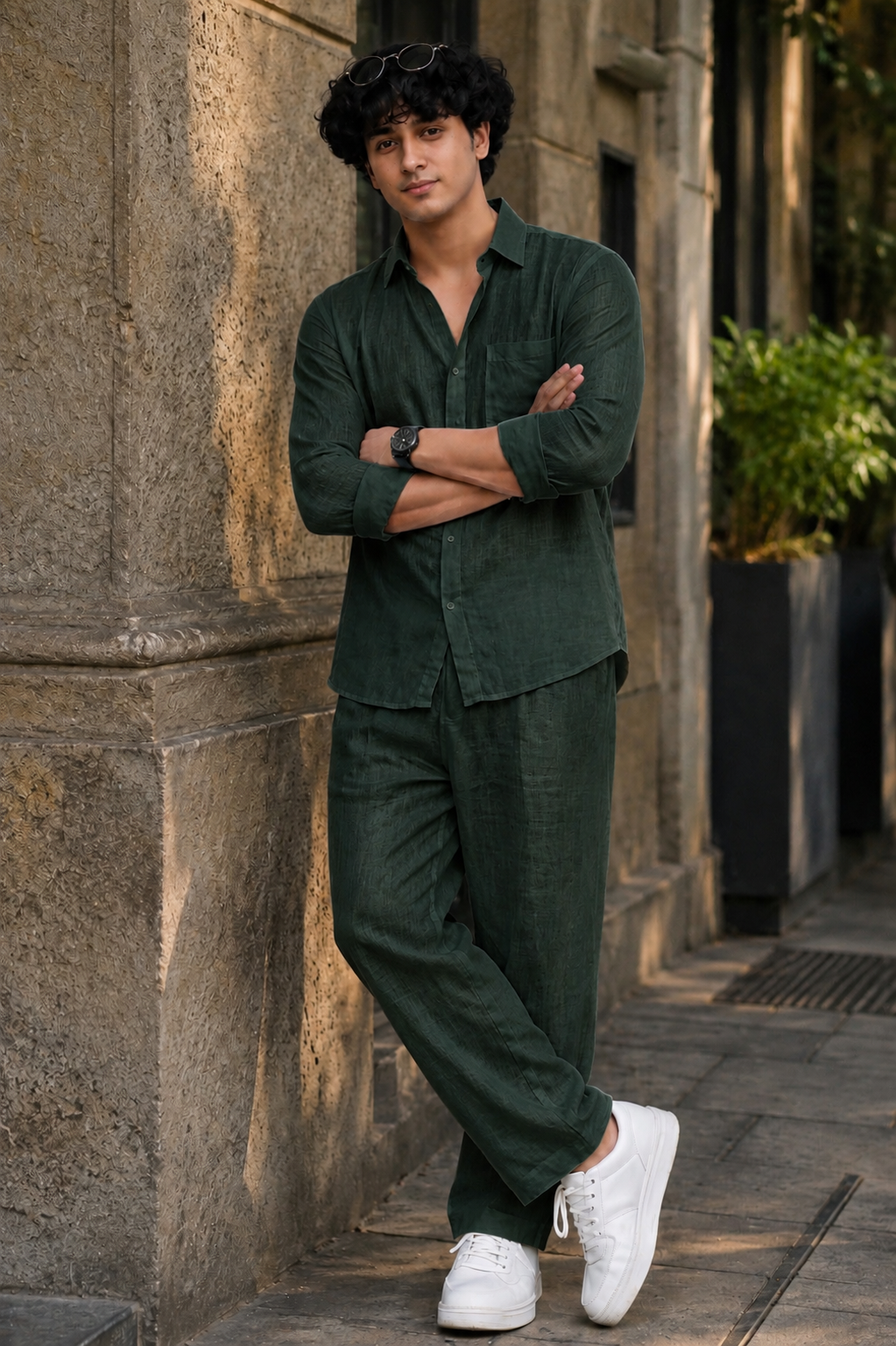 Premium Men's Linen Ensemble