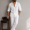 Elite Linen Top & Bottom Set