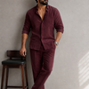 Elite Linen Top & Bottom Set