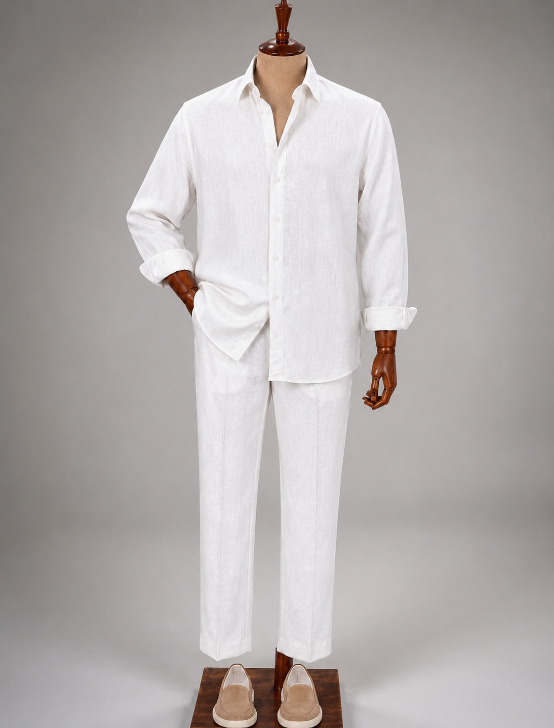 Luxury Linen Twinwear Set