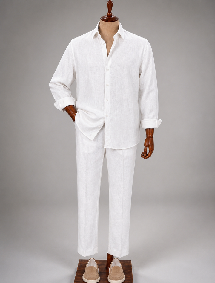 Luxury Linen Twinwear Set
