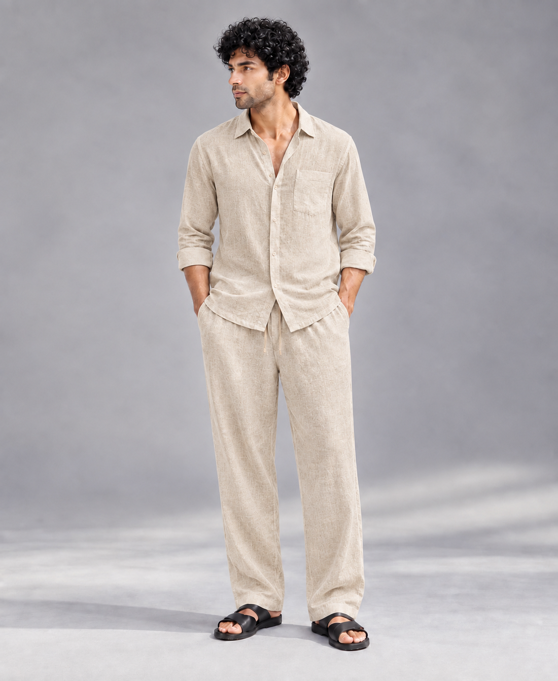 Riwaaz Premium Linen Co-Ord ✨
