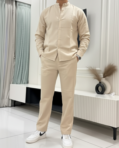 LINEN LUXE CO-ORD SET - PREMIUM EDITION