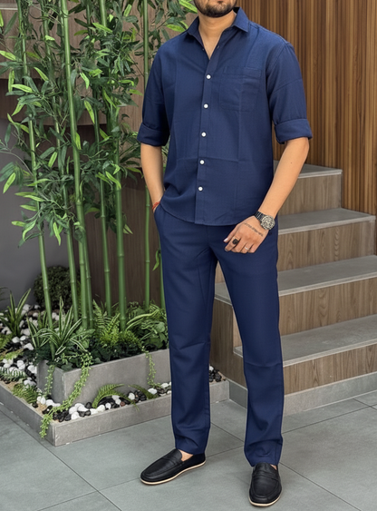 Linen Royale Co-ord Set – Signature Edition