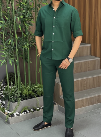 Linen Royale Co-ord Set – Signature Edition