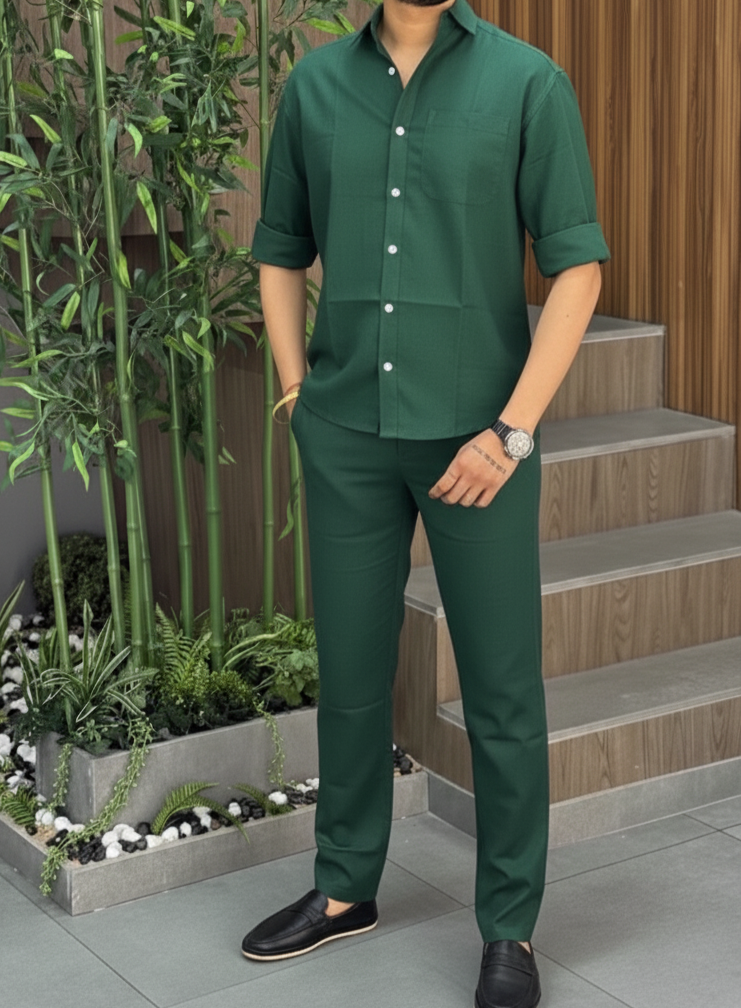 Linen Royale Co-ord Set – Signature Edition