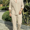 Linen Luxe Co-ord Set – Classic Edition