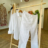 Top & Bottom Linen Set, Premium Style