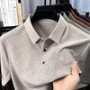 Mocha Luxe Textured Polo