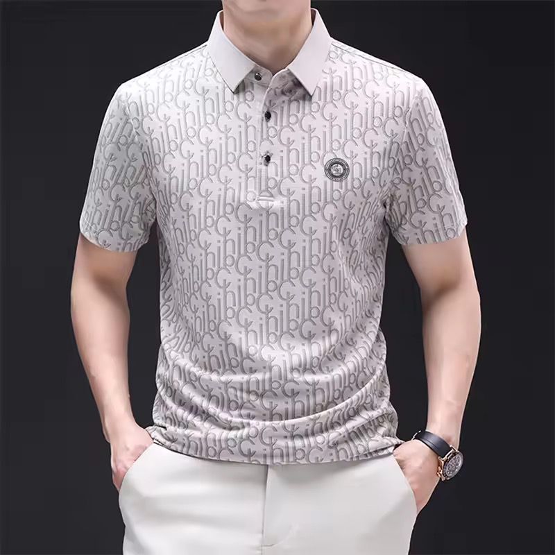 Onyx Crest Textured Polo