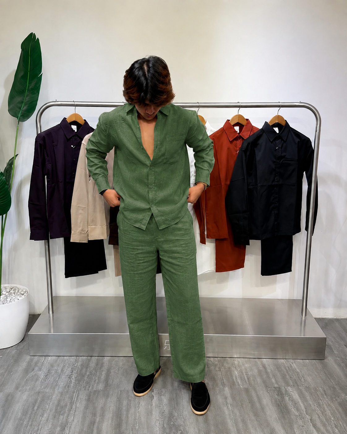 Elite Linen Co-Ord Set