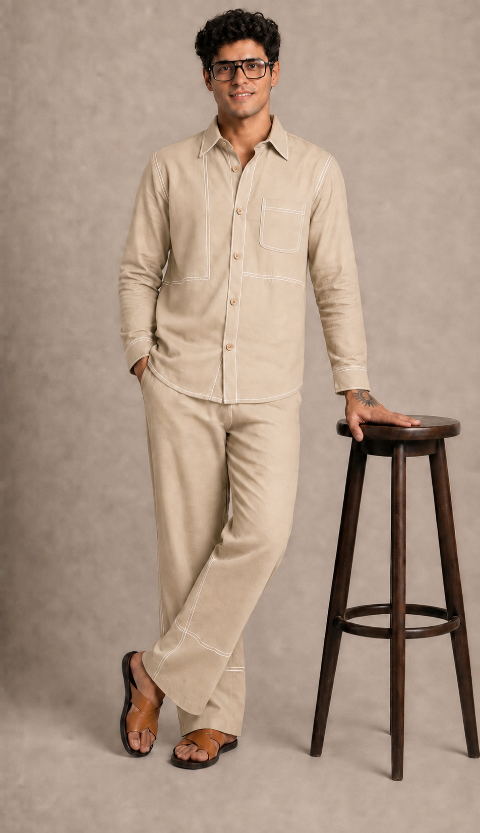 SIGNATURE LINEN CO-ORD SET