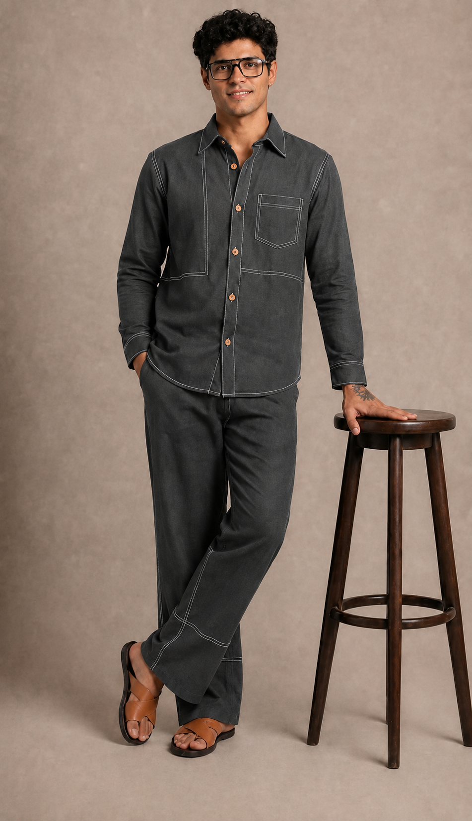 SIGNATURE LINEN CO-ORD SET