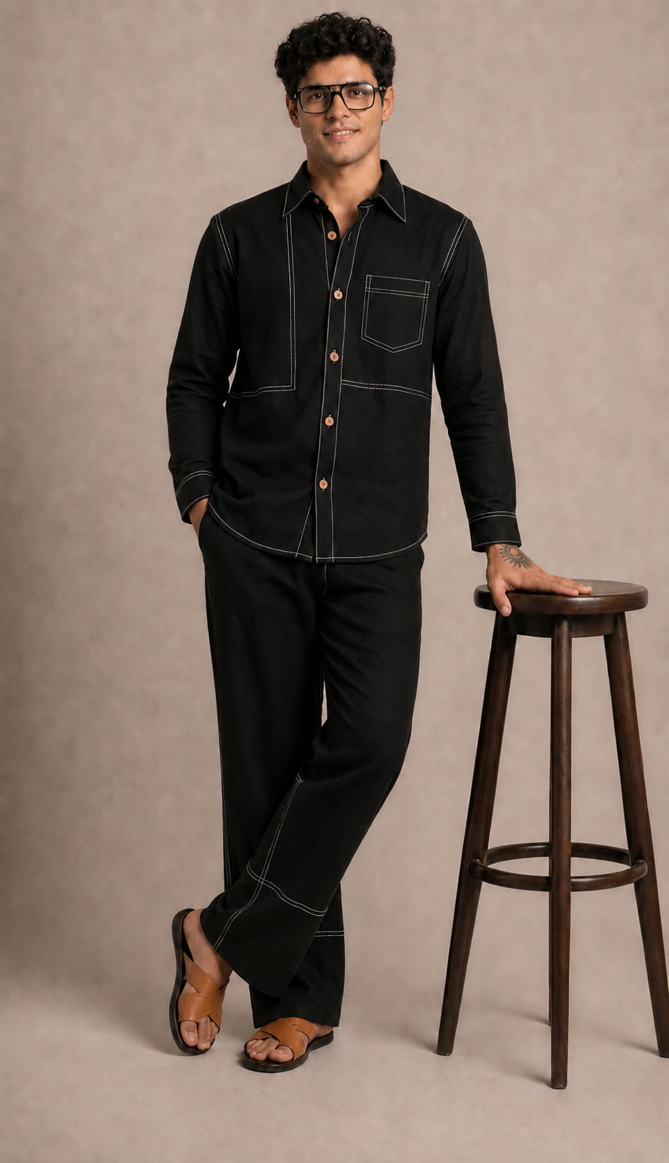 SIGNATURE LINEN CO-ORD SET