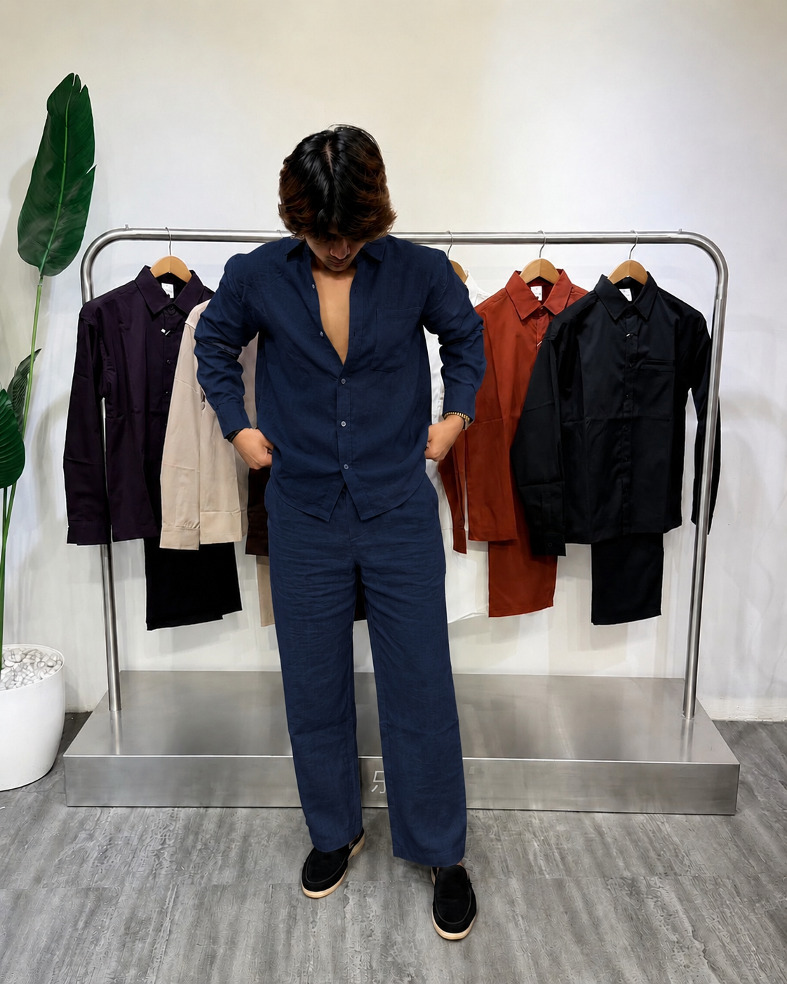 Elite Linen Co-Ord Set