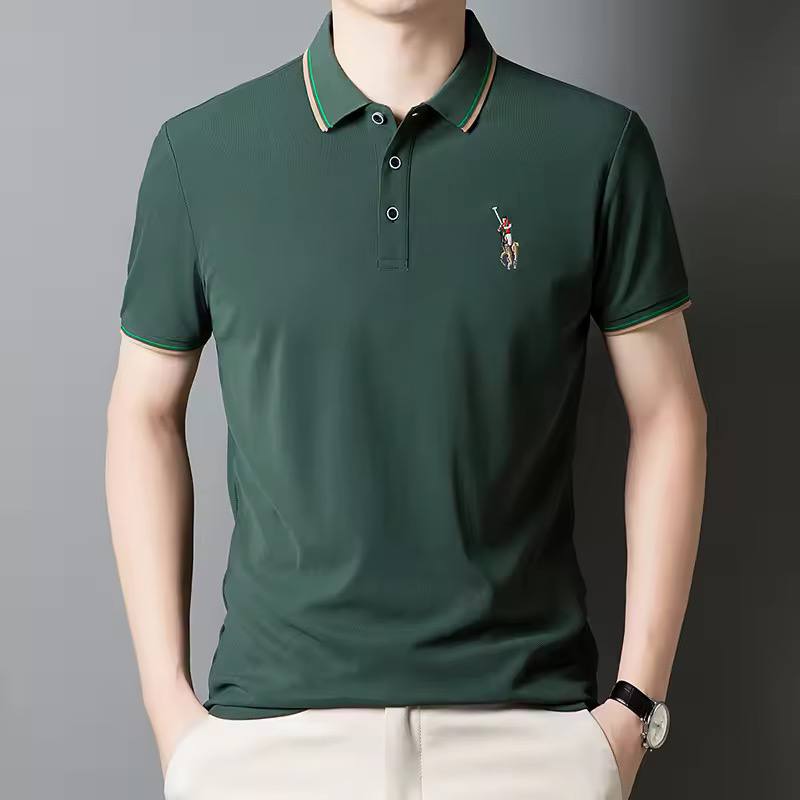 Emerald Rider Polo – Bold, refined, and timeless.