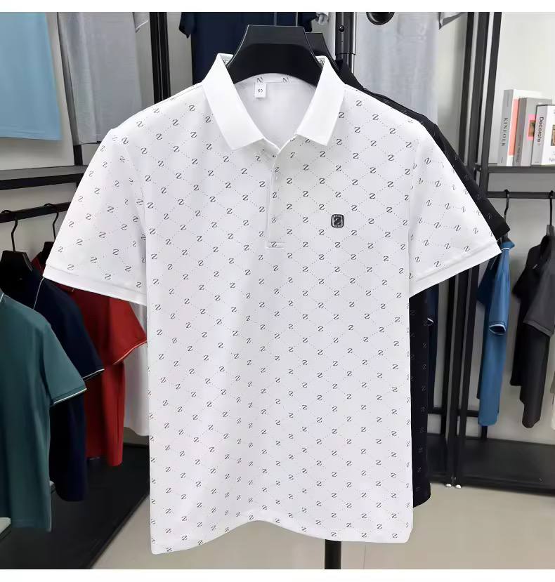 Midnight Monogram Polo