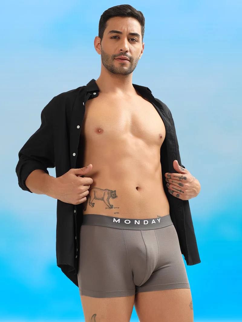 Everyday Expression | Men's Micro-Modal Trunks | Pack Of 7 | Free Pouch Worth ₹499
