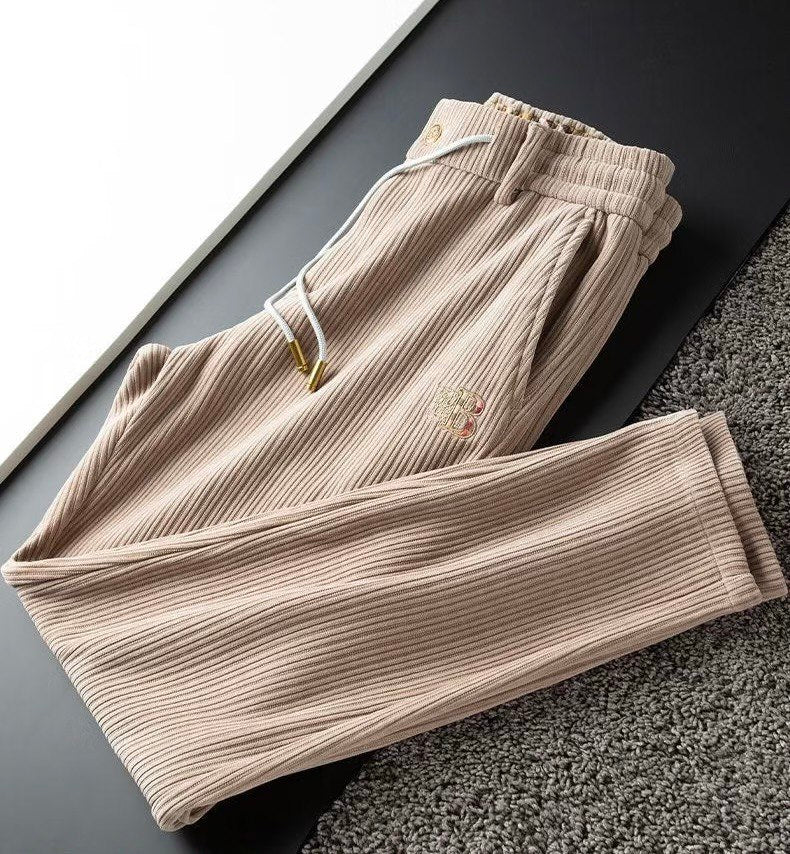 Sophisticated Weave Classic Trousers