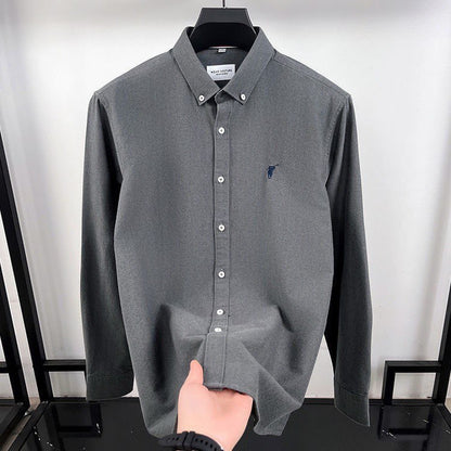 The Apex Cotton Polo Full Sleeve Shirt