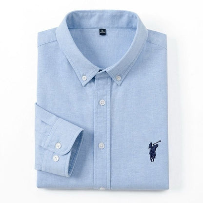 The Apex Cotton Polo Full Sleeve Shirt