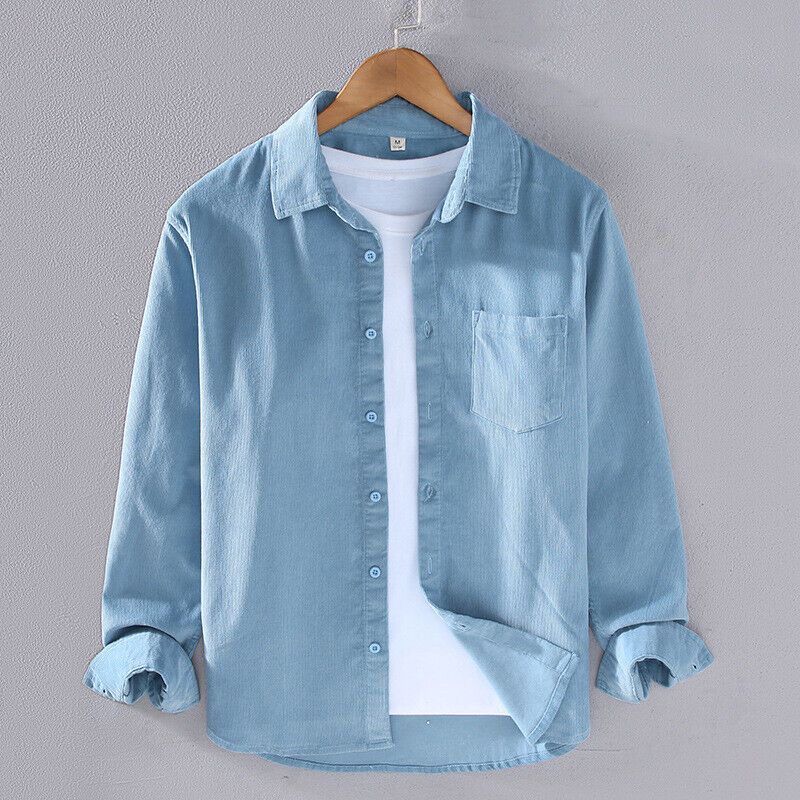 Timeless Classic Blue Shirt